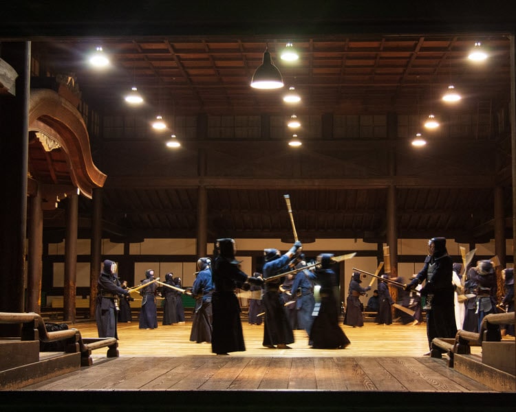 The Japanese martial art of Kendo.