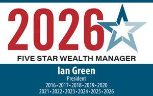 Ian Green, Five Star Wealth Manager since 2016